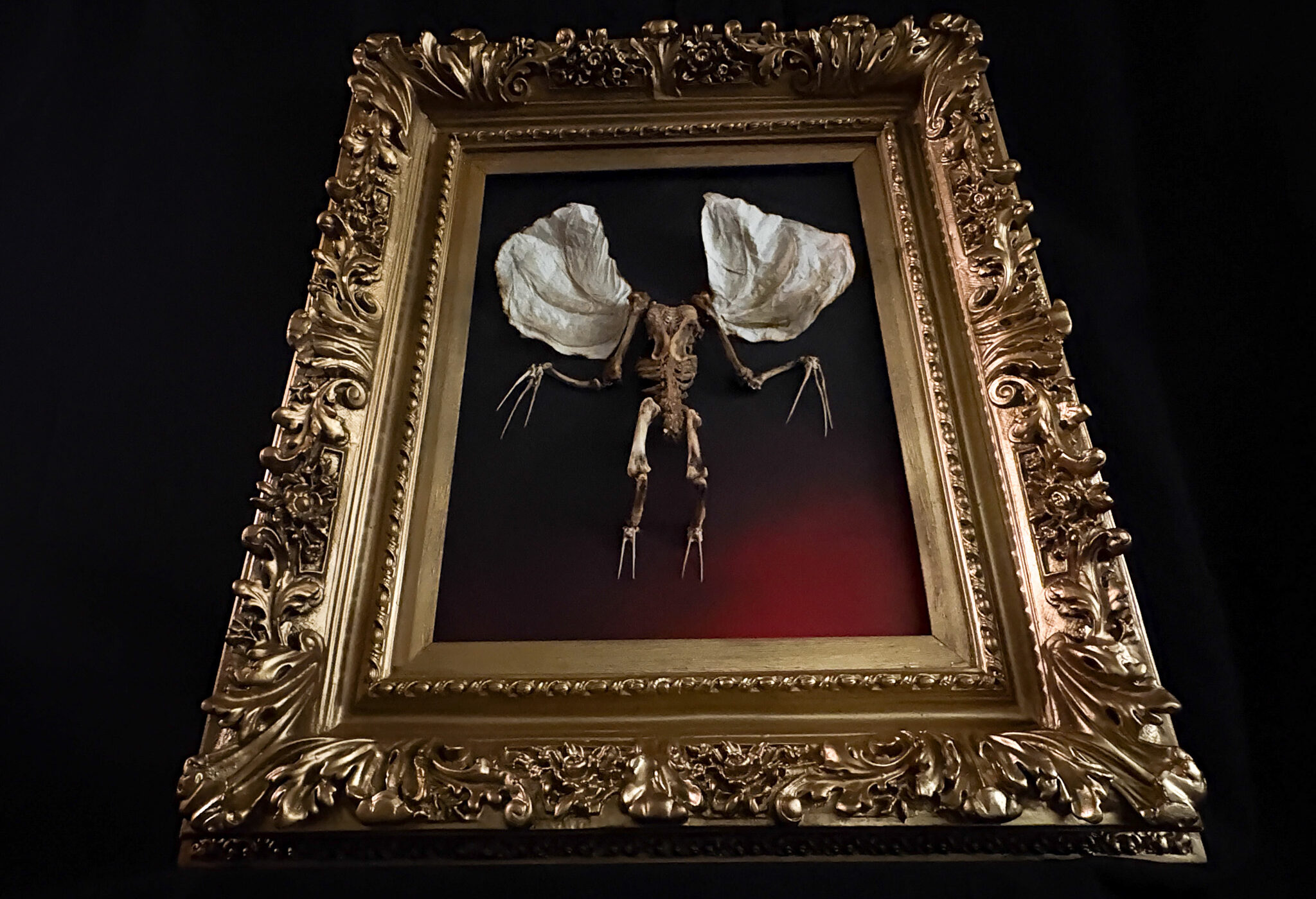 Real Bone Winged Demon Art.